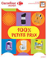100% petits prix chez Carrefour market Valable du 06 au 25 janvier 2026