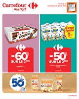 Les promos du quotidien ! chez Carrefour market Valable du 13 au 25 janvier 2026