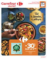 Tout le ramadan a petits prix des magasins Carrefour market Valable du 27 janvier au 15 février 2026