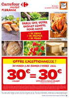 Sm florange du 3 au 7 mars des magasins Carrefour market Valable du 03 au 07 mars 2026