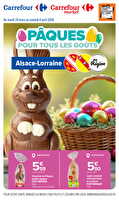 Pâques pour tous les goûts chez Carrefour market Valable du 24 mars au 04 avril 2026