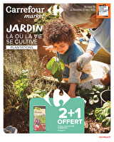 Jardin des magasins Carrefour market Valable du 10 au 22 mars 2026