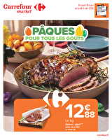 Pâques pour tous les goûts chez Carrefour market Valable du 30 mars au 06 avril 2026