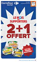 Le mois des supporters des magasins Carrefour market Valable du 02 au 14 juin 2026