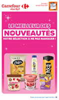 Le meilleur des nouveautes de juin des magasins Carrefour market Valable du 02 au 29 juin 2026