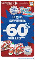 Le mois des supporters chez Carrefour market Valable du 16 au 28 juin 2026
