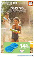 Jeux, jouets plein air et vacances chez Carrefour market Valable du 23 juin au 05 juillet 2026