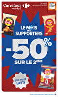 Le mois des supporters des magasins Carrefour market Valable du 09 au 21 juin 2026
