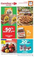 Apéro dinatoire chez Carrefour market Valable du 04 au 16 août 2026