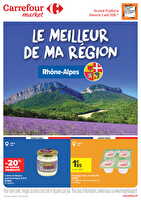 Le meilleur de ma région - rhône-alpes des magasins Carrefour market Valable du 21 juillet au 02 août 2026