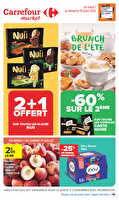 Brunch de l'ete des magasins Carrefour market Valable du 07 au 19 juillet 2026