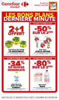 Les bons plans derniere minute​✨ chez Carrefour market Valable du 17 au 23 août 2026