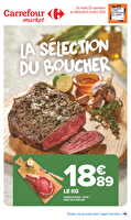 La sélection du boucher chez Carrefour market Valable du 29 septembre au 04 octobre 2026