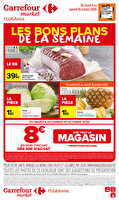 Les bons plans carrefour market florange des magasins Carrefour market Valable du 06 au 10 octobre 2026