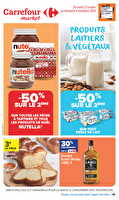 Produits laitiers et végétaux des magasins Carrefour market Valable du 27 octobre au 08 novembre 2026