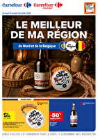 Le meilleur de ma région du nord et de la belgique des magasins Carrefour market Valable du 13 au 26 octobre 2026