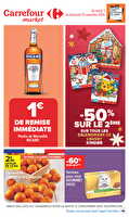 Les calendriers de l'avent des magasins Carrefour market Valable du 03 au 15 novembre 2026