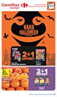 Haha halloween, des prix affreusement ridicules chez Carrefour market Valable du 20 octobre au 01 novembre 2026