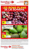 Les bons plans de la semaine des magasins Carrefour market Valable du 06 au 10 octobre 2026