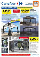 Aménagez votre terrasse chez Carrefour Valable du 04 au 23 mars 2025
