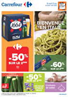 Bienvenue en italie chez Carrefour Valable du 25 mars au 07 avril 2025