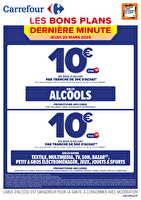 Les bons plans de dernière minute du 20 au 22 mars 2025 des magasins Carrefour Valable du 20 au 22 mars 2025