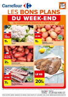 Les bons plans du week-end chez Carrefour Valable du 21 au 23 mars 2025
