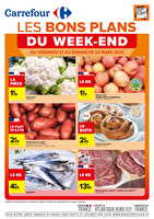 Les bons plans du week-end des magasins Carrefour Valable du 21 au 23 mars 2025