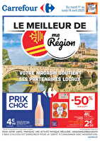 Le meilleur de ma région chez Carrefour Valable du 01 au 14 avril 2025