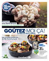 Goûtez-moi ça ! des magasins Carrefour Valable du 01 au 31 mars 2025