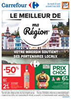 Le meilleur de ma région des magasins Carrefour Valable du 22 avril au 05 mai 2025