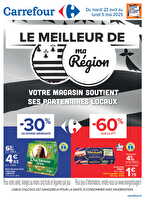 Le meilleur de ma région des magasins Carrefour Valable du 22 avril au 05 mai 2025