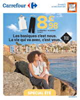 Textile été des magasins Carrefour Valable du 15 au 28 avril 2025