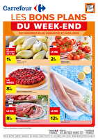 Les bons plans du week-end des magasins Carrefour Valable du 25 au 27 avril 2025