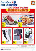 Les bons plans - dernière minute chez Carrefour Valable du 29 avril au 12 mai 2025