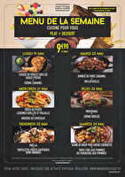 Menus cafeteria du lundi 19 au samedi 24 mai 2025 des magasins Carrefour Valable du 19 au 24 mai 2025