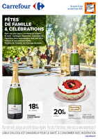 Fetes de famille et ceremonies : decouvrez nos offres chez Carrefour Valable du 27 mai au 09 juin 2025