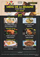 Menus cafeteria du lundi 26 au samedi 31 mai 2025 chez Carrefour Valable du 26 au 31 mai 2025