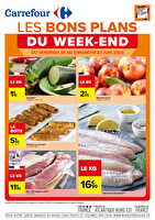 Les bons plans du week-end des magasins Carrefour Valable du 20 au 22 juin 2025
