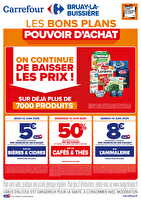 Baisse des prix dans votre magasin ! des magasins Carrefour Valable du 10 au 15 juin 2025