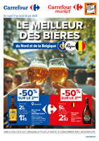 Le meilleur des bières du nord et de la belgique chez Carrefour Valable du 17 au 30 juin 2025