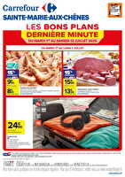 Sainte marie aux chenes - les bons plans derniere minute du 1er au 12 juillet 2025 chez Carrefour Valable du 01 au 12 juillet 2025