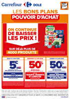 Baisse des prix dans votre magasin ! des magasins Carrefour Valable du 10 au 15 juin 2025