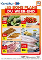 Les bons plans du week-end des magasins Carrefour Valable du 20 au 22 juin 2025