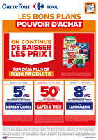 Baisse des prix dans votre magasin ! des magasins Carrefour Valable du 10 au 15 juin 2025