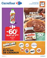 Petit-déjeuner-à vos marques prêts, collectionnez! des magasins Carrefour Valable du 17 juin au 01 juillet 2025
