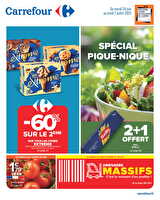 Spécial pique-nique des magasins Carrefour Valable du 24 juin au 07 juillet 2025