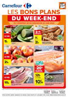 Les bons plans du week-end des magasins Carrefour Valable du 20 au 22 juin 2025