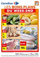 Les bons plans du week-end des magasins Carrefour Valable du 20 au 22 juin 2025