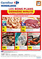 Les bons plans derniere minute du 1er au 12 juillet 2025 chez Carrefour Valable du 01 au 12 juillet 2025